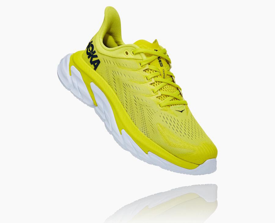 Hoka One One Hardloopschoenen Dames - Clifton Edge - Fluoreszierend - OV6107938